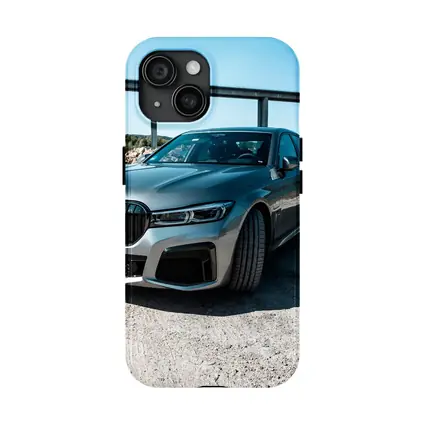 BMW Seven Series Gray Sedan by River