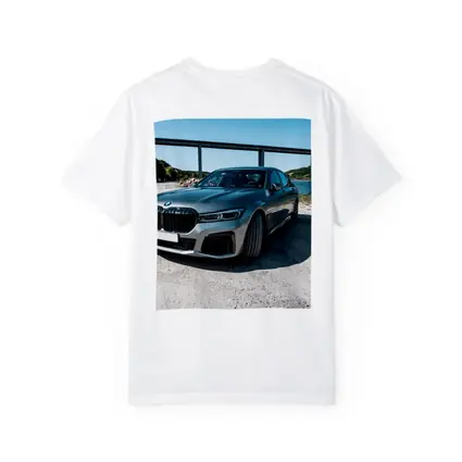 BMW Seven Series Gray Sedan by River