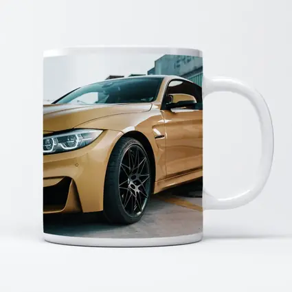 BMW M4 Gold Coupe Industrial Port Setting