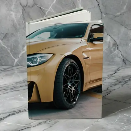 BMW M4 Gold Coupe Industrial Port Setting