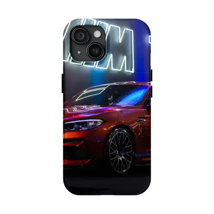 BMW M2 Red Coupe M Town Neon