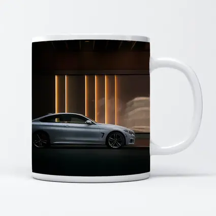 BMW 4 Series Coupe Urban Night Setting