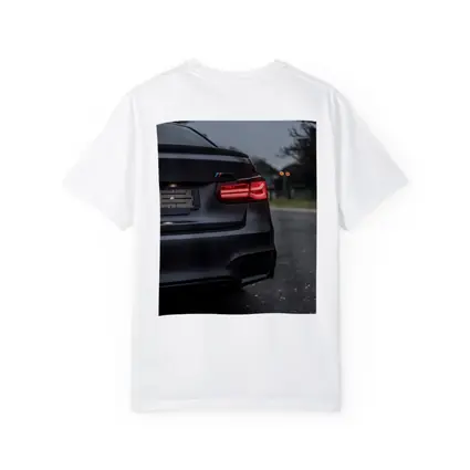 BMW M3 Matte Black Rear View Street