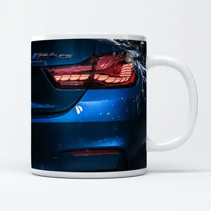 BMW M4 CS Blue Rear Tail Light