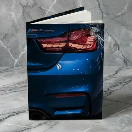 BMW M4 CS Blue Rear Tail Light