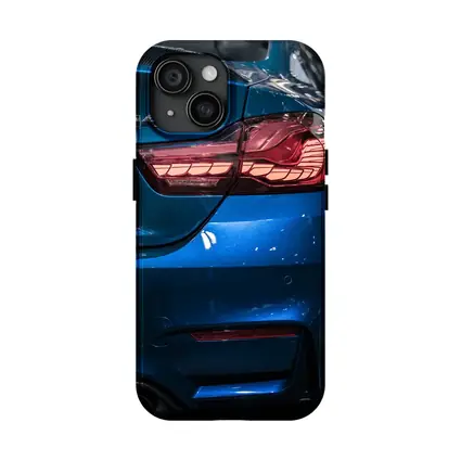 BMW M4 CS Blue Rear Tail Light