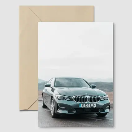 BMW Three Series Sedan Misty Mountain Road