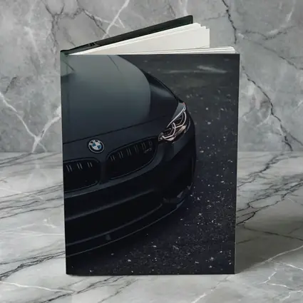 BMW M4 Matte Black Front Close Up