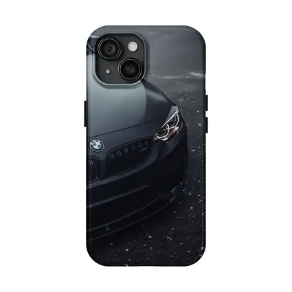 BMW M4 Matte Black Front Close Up