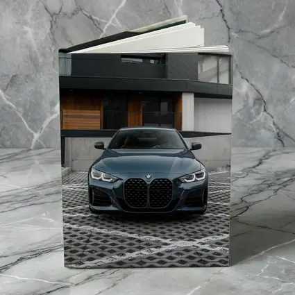 BMW 4 Series Front View Modern Architecture