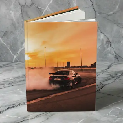 BMW M2 Drifting Burnout Sunset Track