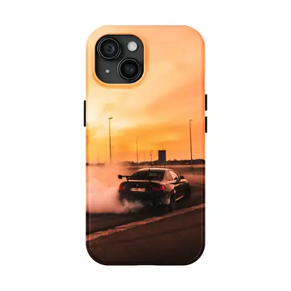 BMW M2 Drifting Burnout Sunset Track