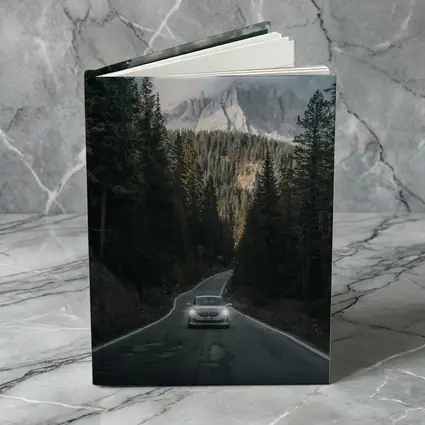 BMW Sedan Mountain Forest Road Drive