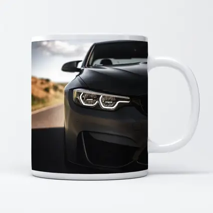 BMW M4 Matte Gray Front Road