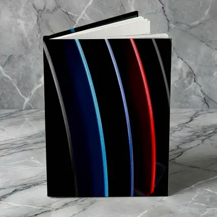 BMW M Tri Color Stripes Dark Background