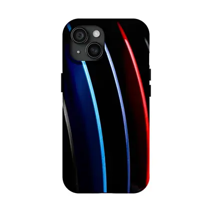 BMW M Tri Color Stripes Dark Background