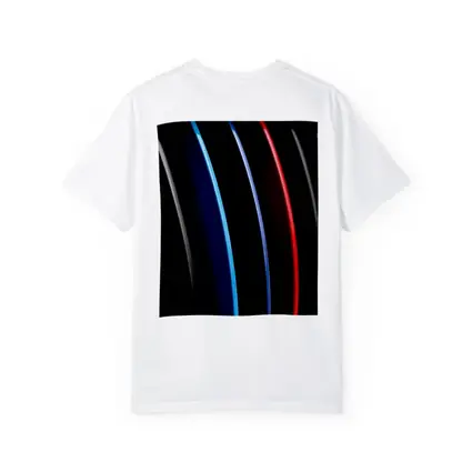 BMW M Tri Color Stripes Dark Background