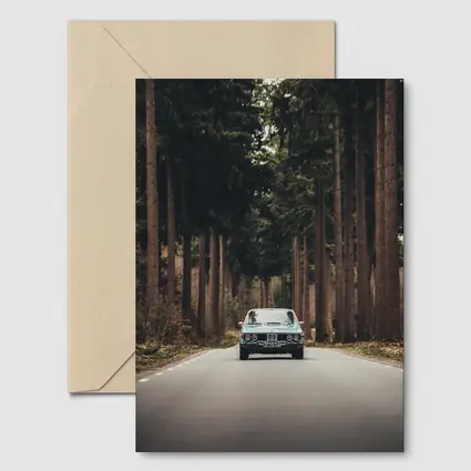BMW Classic Coupe Forest Road Drive