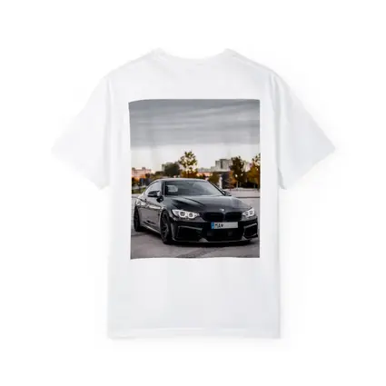 BMW 4 Series Black Coupe City Background
