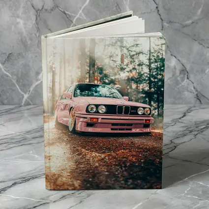 BMW M3 E30 Pink Forest Sunlight