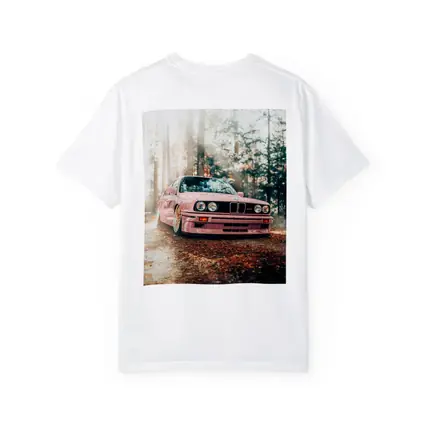 BMW M3 E30 Pink Forest Sunlight