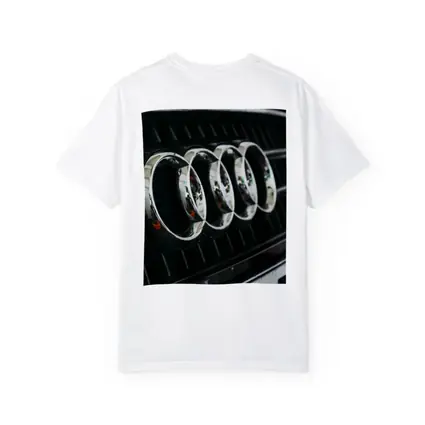 Audi Four Rings Chrome Grille Close Up