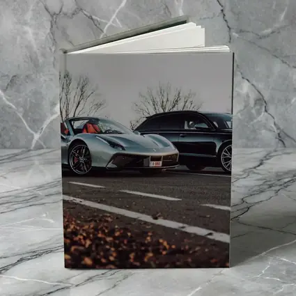 Ferrari 488 GTB and Audi RS6 Road