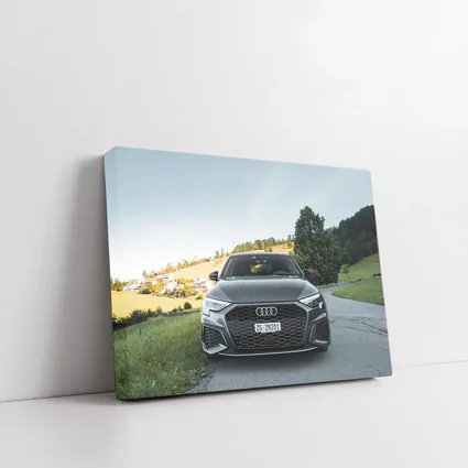 Audi A3 Front View Country Road