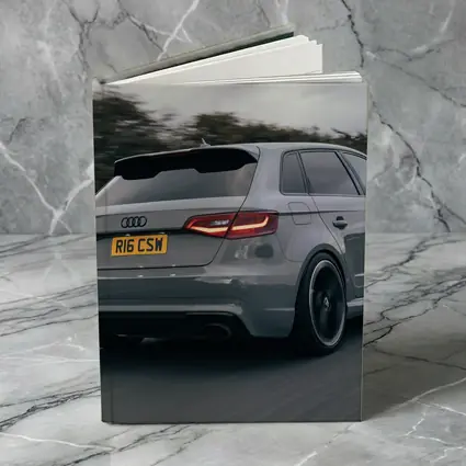 Audi RS3 Sportback Gray Road Motion Shot
