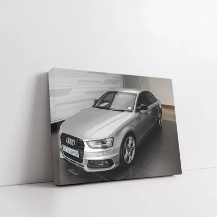 Audi A4 Silver Sedan Showroom Display