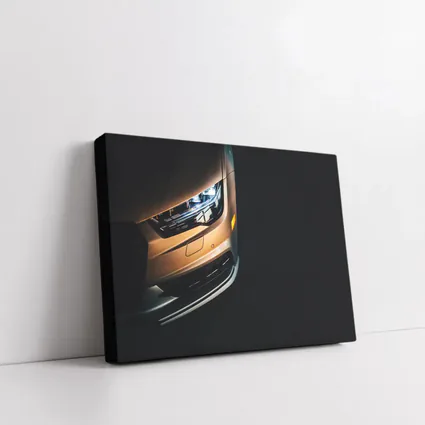 Audi A7 Front Close Up Dark Background