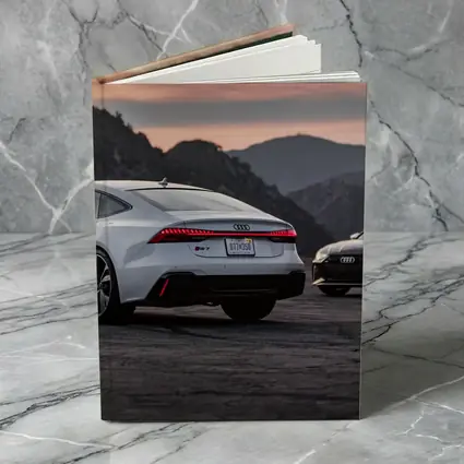 Audi RS7 and RS6 Sunset Mountains