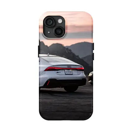 Audi RS7 and RS6 Sunset Mountains