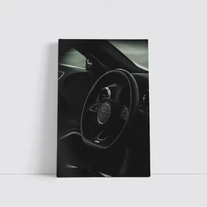 Audi S Line Steering Wheel Dark Interior
