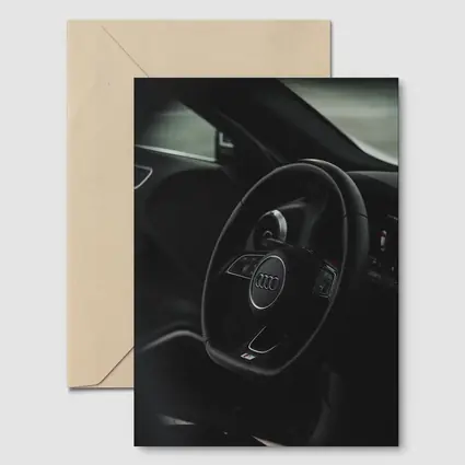 Audi S Line Steering Wheel Dark Interior