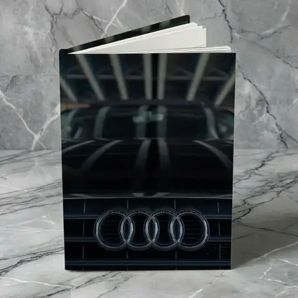 Audi Four Rings Grille Dark Moody Close Up