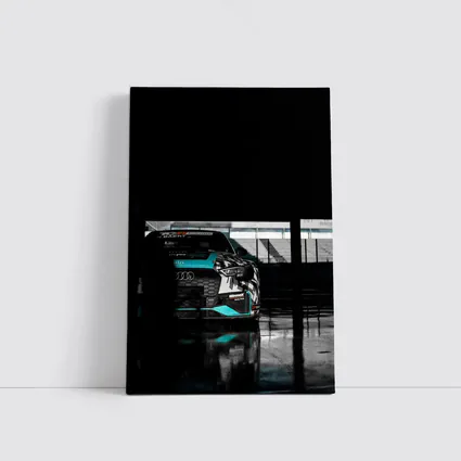 Audi RS3 TCR Race Car Wet Pitlane