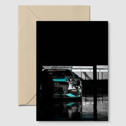 Audi RS3 TCR Race Car Wet Pitlane