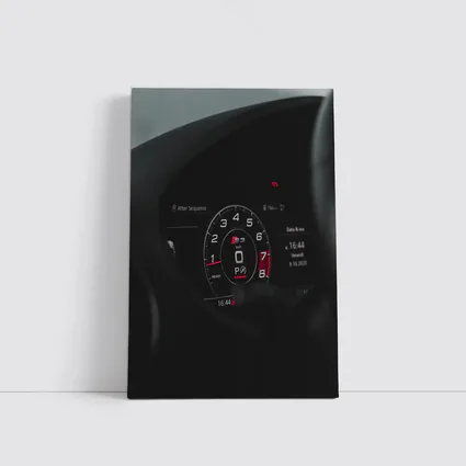 Audi S3 Digital Dashboard Dark Interior