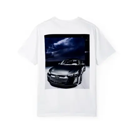 Audi E-Tron GT Dark Dramatic Storm Background