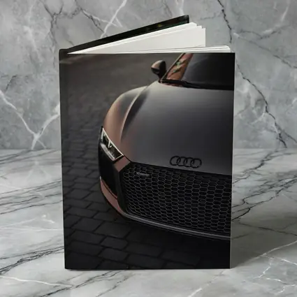 Audi R8 Matte Dark Front Close Up