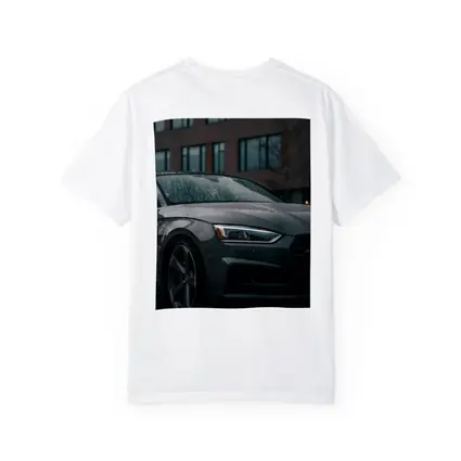 Audi A5 Wet Dark Urban Street
