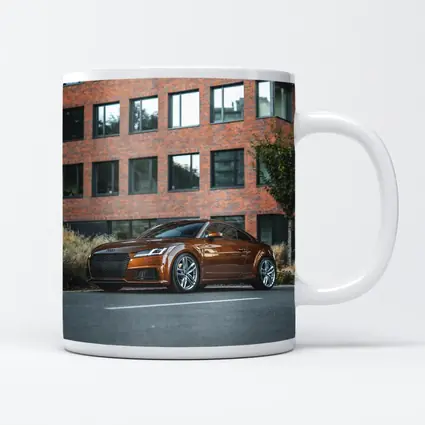 Audi TT Bronze Coupe Urban Street Setting