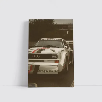 Audi Quattro Rally Car Race Track