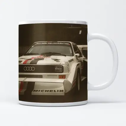Audi Quattro Rally Car Race Track