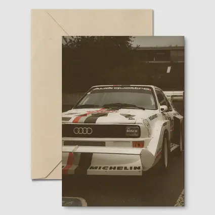 Audi Quattro Rally Car Race Track
