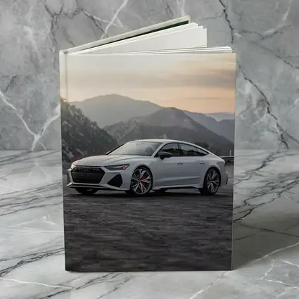 Audi RS7 White Mountain Sunset View