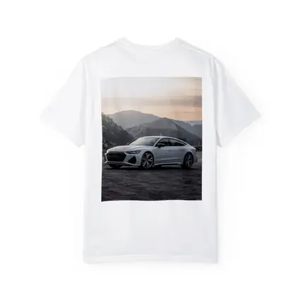 Audi RS7 White Mountain Sunset View