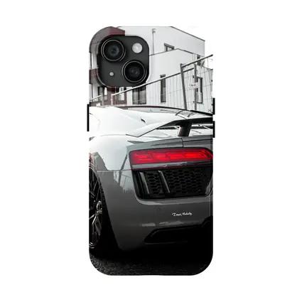 Audi R8 Gray Supercar Urban Street