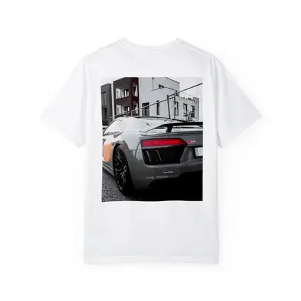 Audi R8 Gray Supercar Urban Street
